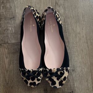 Kate Spade New York Ballet Flats Leopard US 7.5